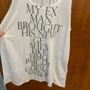Shake It Off Tank Top | Taylor Swift